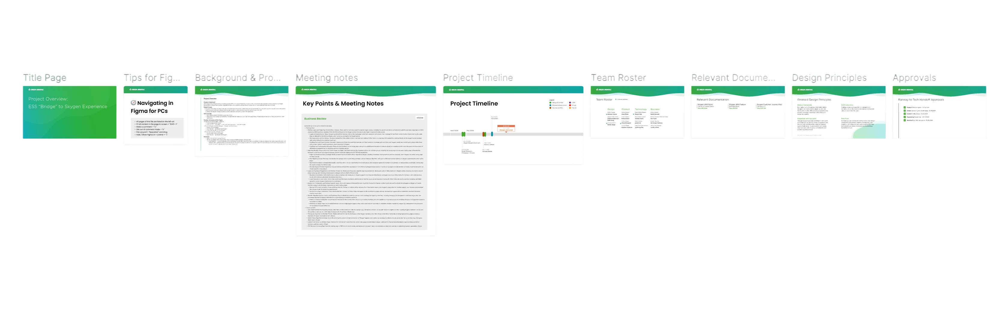 Define โ prototype brief document
