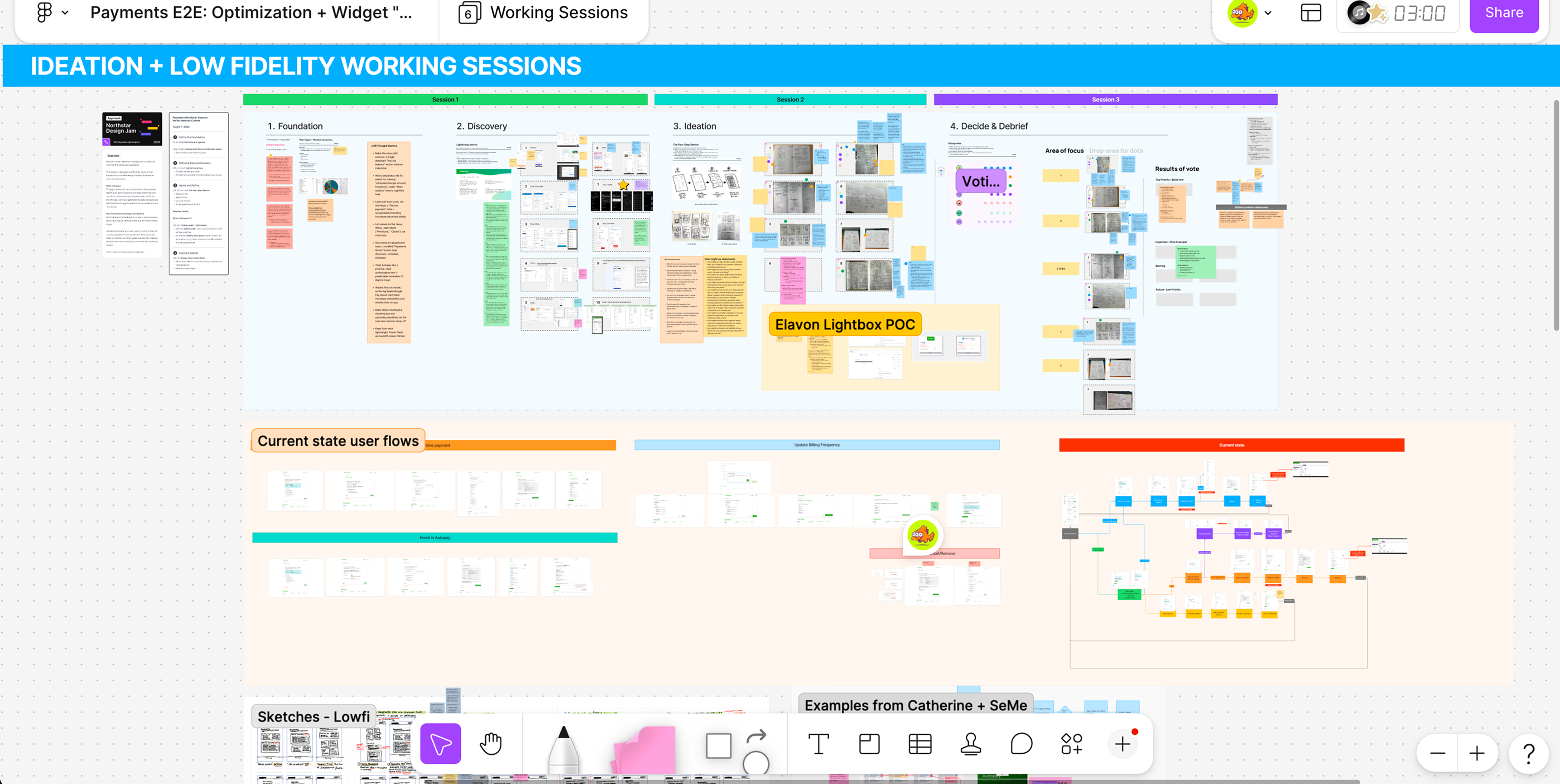 Design โ payment user flows and wireframes